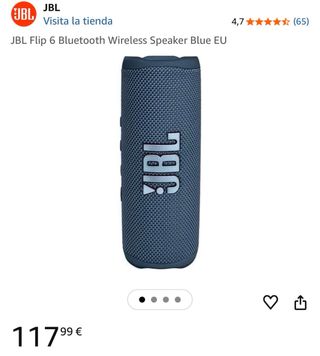 Altavoz JBL Flip 6 Azul Marino