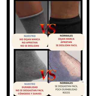 6Calcetines media caña hombre no aprietan NUEVOS