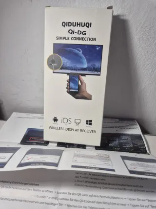 Receptor Pantalla Inalambrico QIDUHUQI