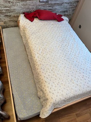 Cama nido con 2 colchones