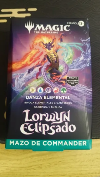 Mazo Commander Magic Danza Elemental Español