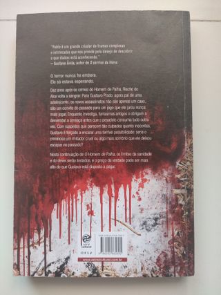 Lote de 2 libros “O homem de Palha” PORTUGUES