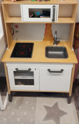 Cocina de madera IKEA