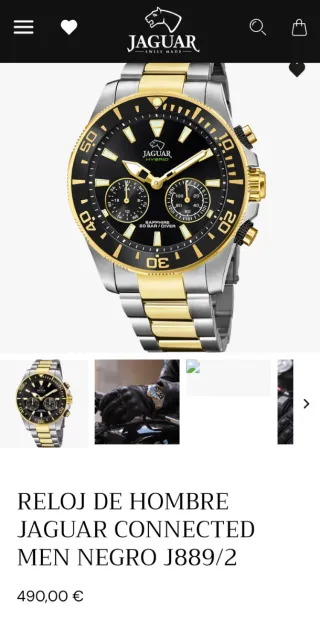 Reloj Jaguar Hybrid J889/2 Hombre