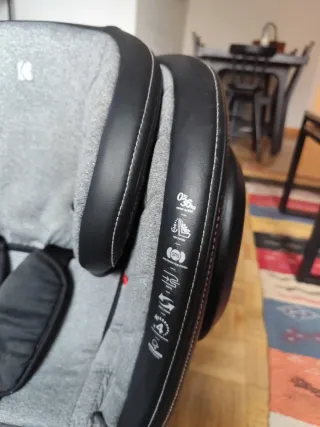 Silla de coche Kikkaboo Stark de 0 a 36 kg