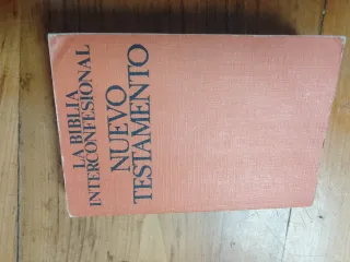 Dos libros la Biblia y la Biblia y Nuevo Testamen