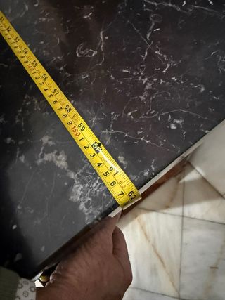 Espectacular Consola Clásica - Mármol Negro 3cm