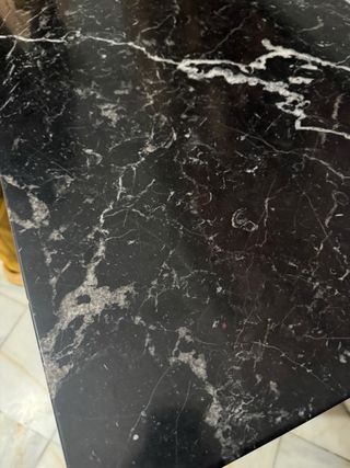 Espectacular Consola Clásica - Mármol Negro 3cm