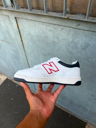 New Balance 480 Bianco Rosso Blu