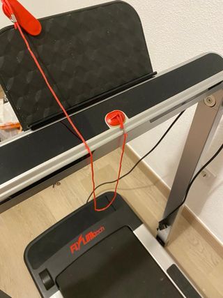 Cinta de correr plegable negra