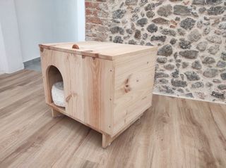 CASETA DE FUSTA PER A GOS Caseta para perro