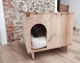 CASETA DE FUSTA PER A GOS Caseta para perro