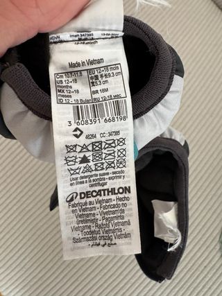 Manoplas niño Wedze pingüino nieve