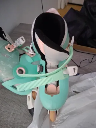 Patines en línea color menta