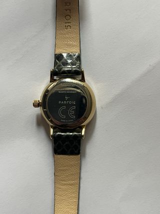 Reloj Parfois dorado, verde y negro