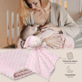 Interbaby - Manta Bebe Recien Nacido + Doudou Bebe