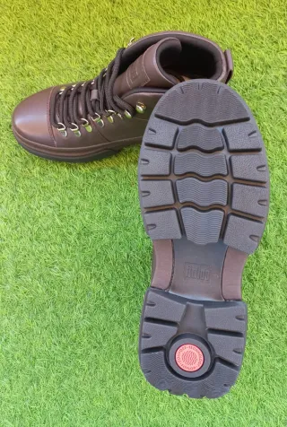 Botines Fitflop Marrones Mujer