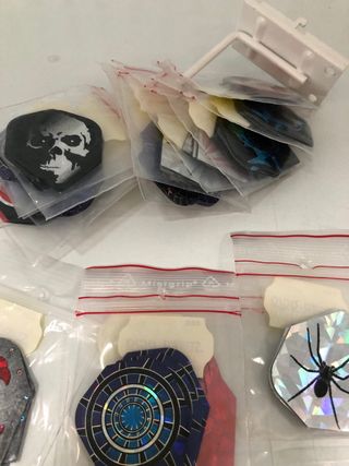 Lote 75 plumas holográficas para dardos