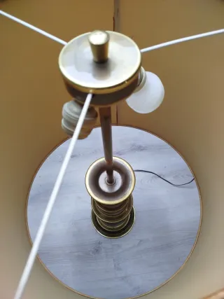 Lámpara de mesa vintage grande