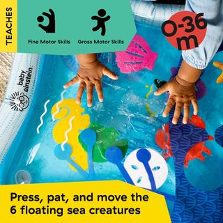 Baby Einstein, Alfombra de Juegos Inflable con Agu
