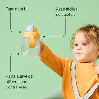 Tommee Tippee vaso de aprendizaje con pajita, 240