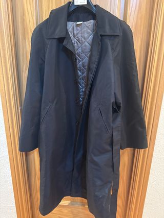 Gabardina hombre forrada