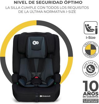 Kinderkraft SAFETY FIX 2 I-SIZE 75-150 cm Silla co