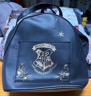 Mochila Harry Potter Negra y Dorada
