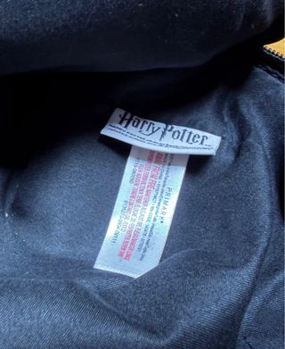 Mochila Harry Potter Negra y Dorada