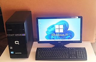 Ordenador Compaq i5 8GB RAM 500GB SSD W11 Pro