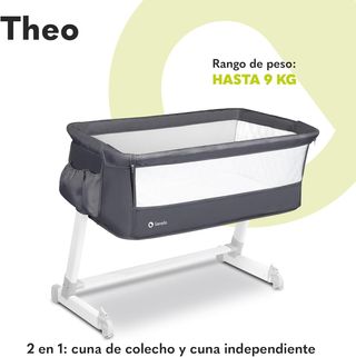 lionelo Theo Plus Camita para niños hasta 9 kg 5 R