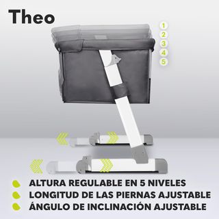 lionelo Theo Plus Camita para niños hasta 9 kg 5 R