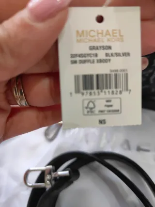 Borsa Michael Kors Bauletto Piccola Nera