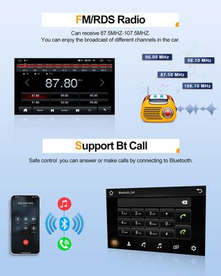CAMECHO Android Radio de Coche para Suzuki Swift(2