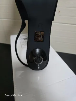 Sandalias Negras Tacón Slingback Hebilla