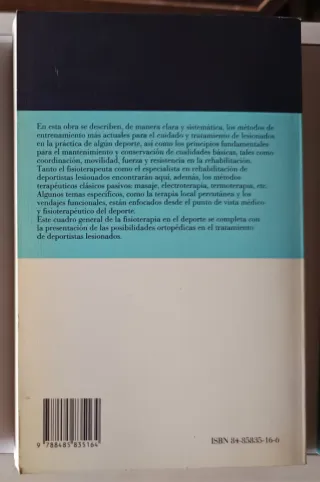 FISIOTERAPIA Y REHABILITACIÓN EN EL DEPORTE