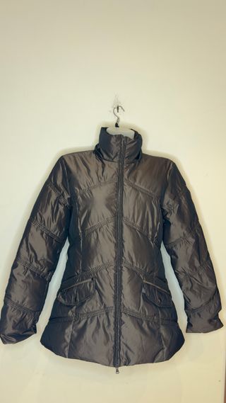 Chaqueta acolchada marrón