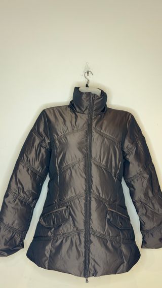 Chaqueta acolchada marrón