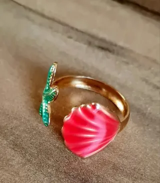 Anello Stella Marina e Conchiglia