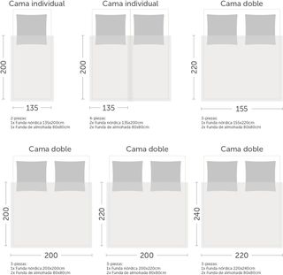 Blumtal Juego de Funda Nordica Cama 90 - Microfibr