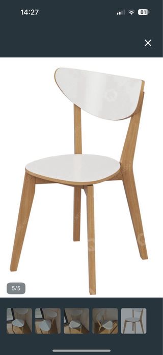 4 Sillas Ikea