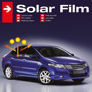 Lámina Solar Coche 76x300cm 5% BLACK