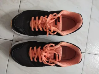 Zapatillas Nike Downshifter 6 Negro Naranja defect
