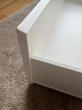 Cajón cama Ikea Malm blanco con ruedas