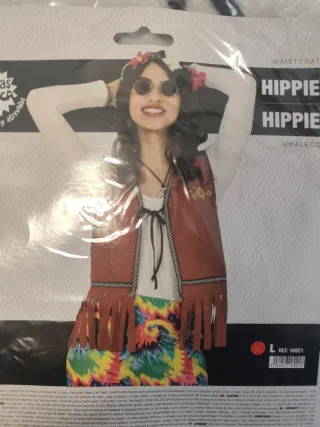 Disfraz Hippie Mujer Talla M/L
