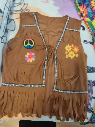 Disfraz Hippie Mujer Talla M/L