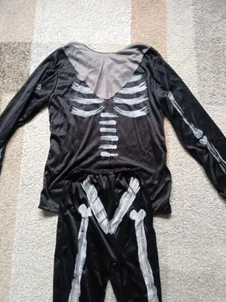 Disfraz esqueleto infantil talla 8-10