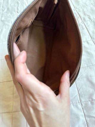 Pochette Louis Vuitton monogram marrone