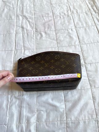 Pochette Louis Vuitton monogram marrone