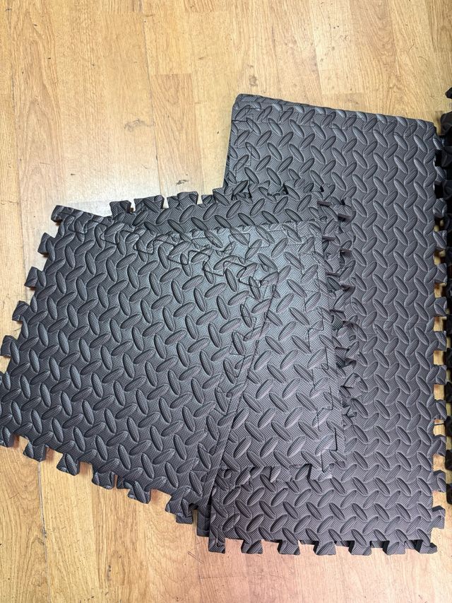 Suelo Gimnasio 120 Piezas 30x30x1cm